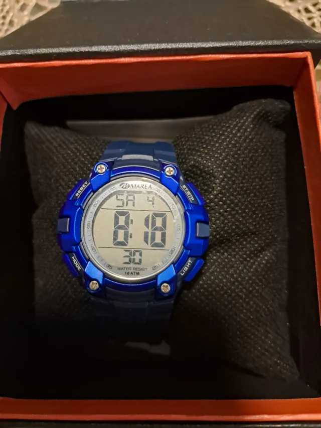 Reloj Marea Cadete Azul Digital