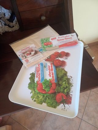 Set Nonno Nanni: Vassoio, Tovaglietta, Spalmino