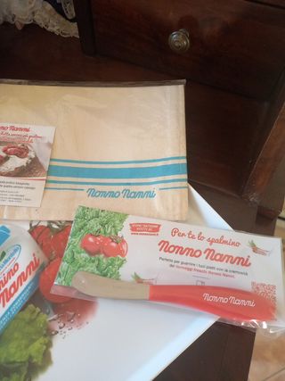 Set Nonno Nanni: Vassoio, Tovaglietta, Spalmino