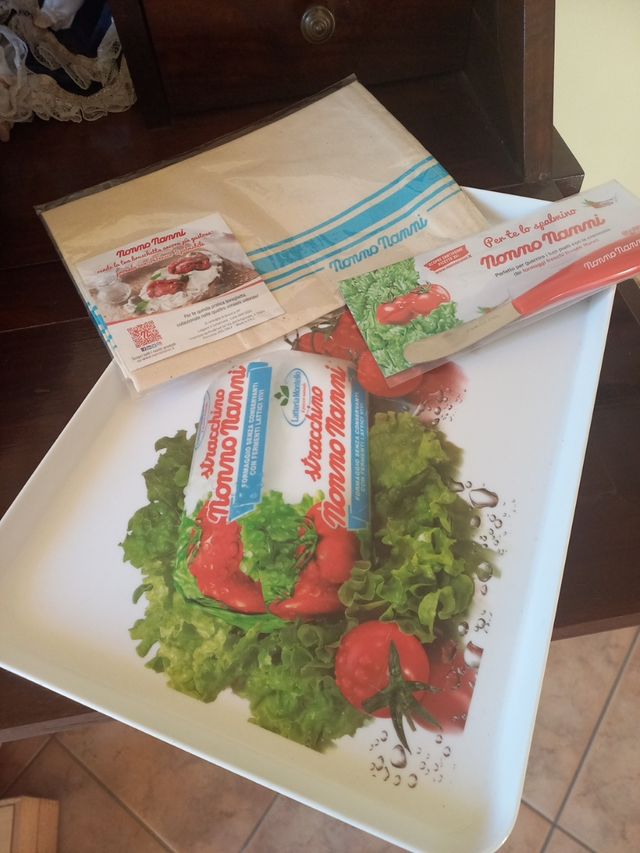 Set Nonno Nanni: Vassoio, Tovaglietta, Spalmino