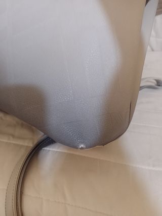 Borsa a mano con tracolla grigio