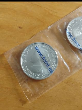 Moneda de 40 euros. Plata.