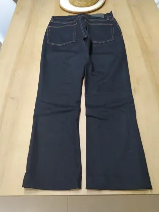 Pantalones vaqueros mujer negros