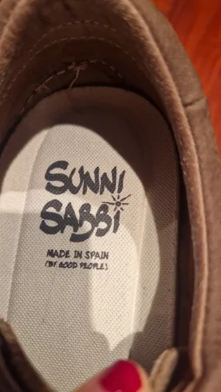 Zapatos Sunni Sabbi verdoso Talla 40
