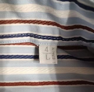Camisa Mirto Rayas Chico Talla L 
