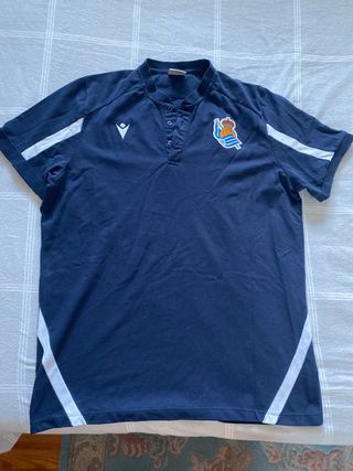Camiseta Macron Real Sociedad Azul