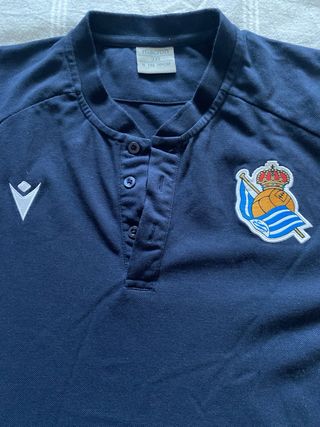 Camiseta Macron Real Sociedad Azul