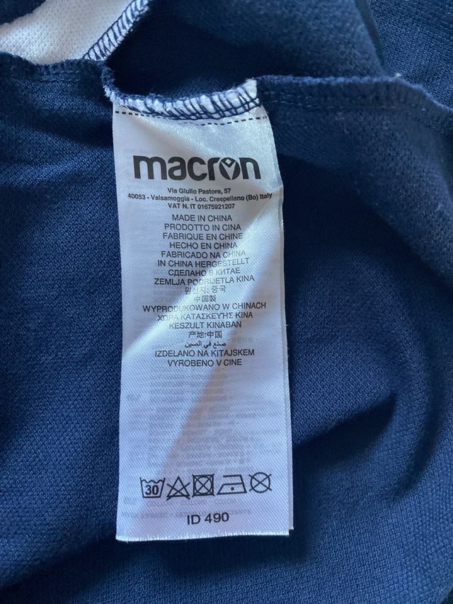 Camiseta Macron Real Sociedad Azul