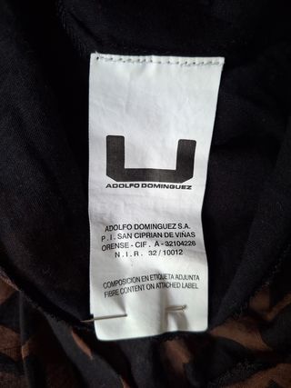 Vestido Adolfo Domínguez Talla 40