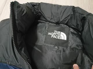 Chaleco The North Face Negro y Azul