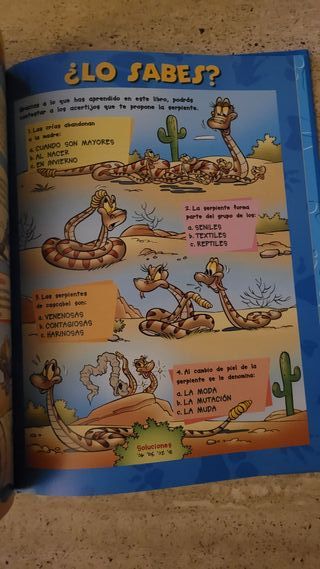 El mundo de los animales Disney Las serpientes 