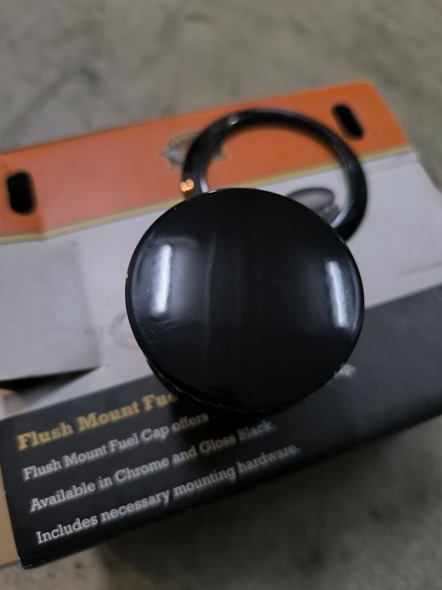 Tapón Gasolina Harley Sportster Gloss Black