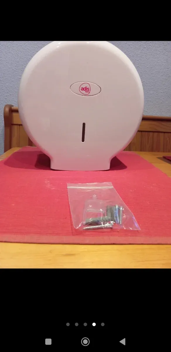 Portarrollos Industrial ADIS Blanco