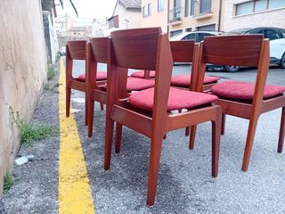 Sillas de madera vintage