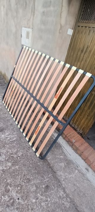 Somier 135x180cm Madera y Metal