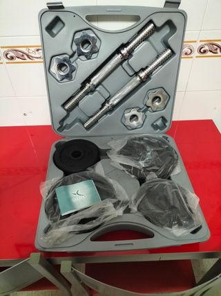 Maletín Mancuernas 20 Kg Decathlon
