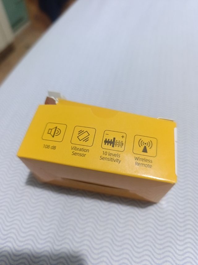 Alarma Bici/Moto 108 dB Sensor Vibración