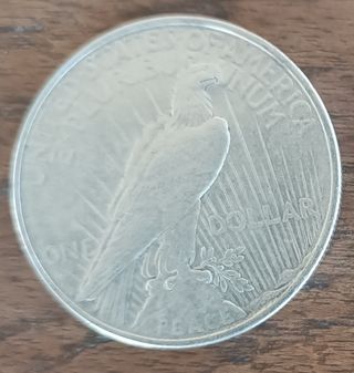 Moneda de Plata Peace Dollar 1922