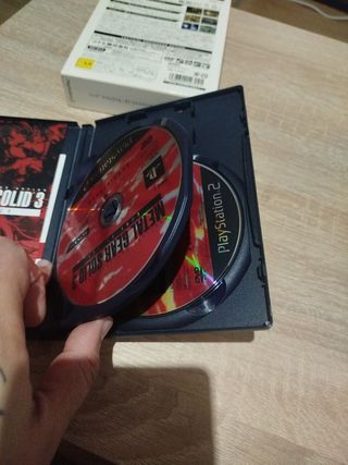 Metal Gear Solid 3 Subsistence PS2 Konami JAPONÉS