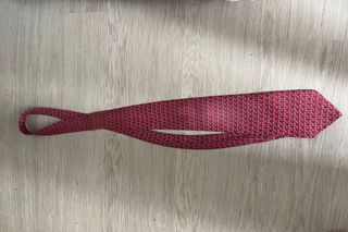 Corbata de seda Galán roja