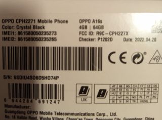 Oppo A16s 64GB