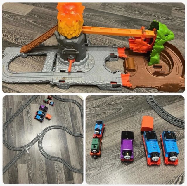 Thomas el Tren Volcán y Pistas
