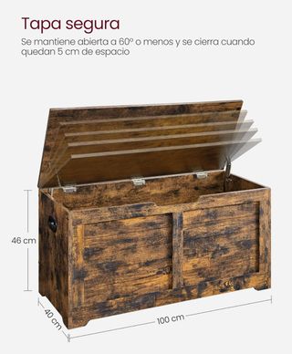 Puff almacenaje - VASAGLE 