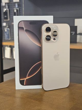 IPHONE 16 PRO MAX 256GB DORADO BAT. 100% 