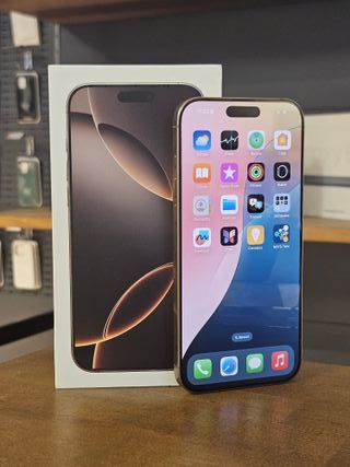 IPHONE 16 PRO MAX 256GB DORADO BAT. 100% 