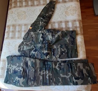 Traje camuflaje invierno grueso, caza, pesca