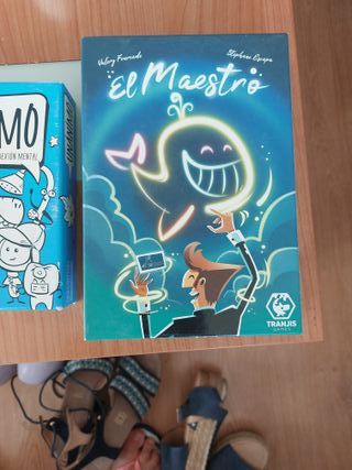 Set di 3 giochi da tavolo: Guatafac, Unanimous, El Maest