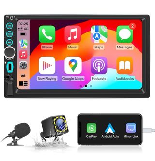 Autorradio con pantalla y mando