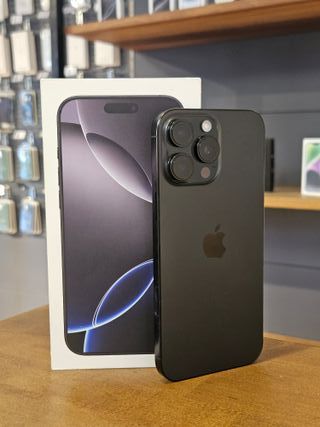 IPHONE 16 PRO MAX 256GB NEGRO BATERIA 92% 