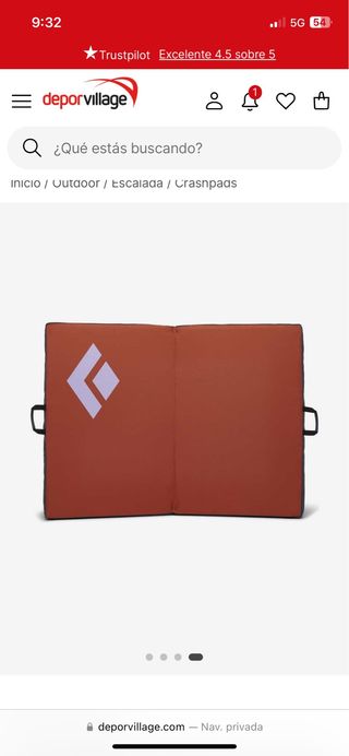 Colchoneta Escalada Crash Pad