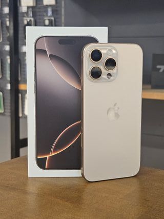 IPHONE 16 PRO MAX 256GB DORADO BATE. 100% 