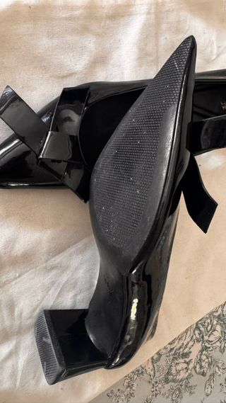 Zapatos Zara Negros Talla 40 nuevos