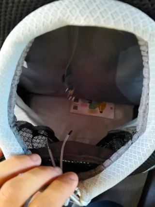 Zaino Trasportino Pawboo Nero Grigio