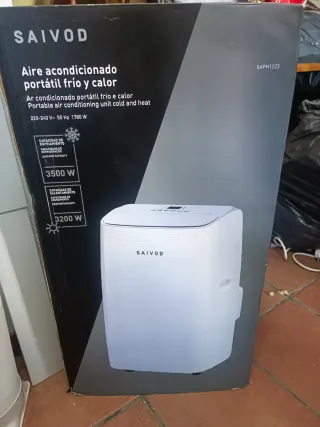 Aire Acondicionado Portátil Saivod Frío/Calor