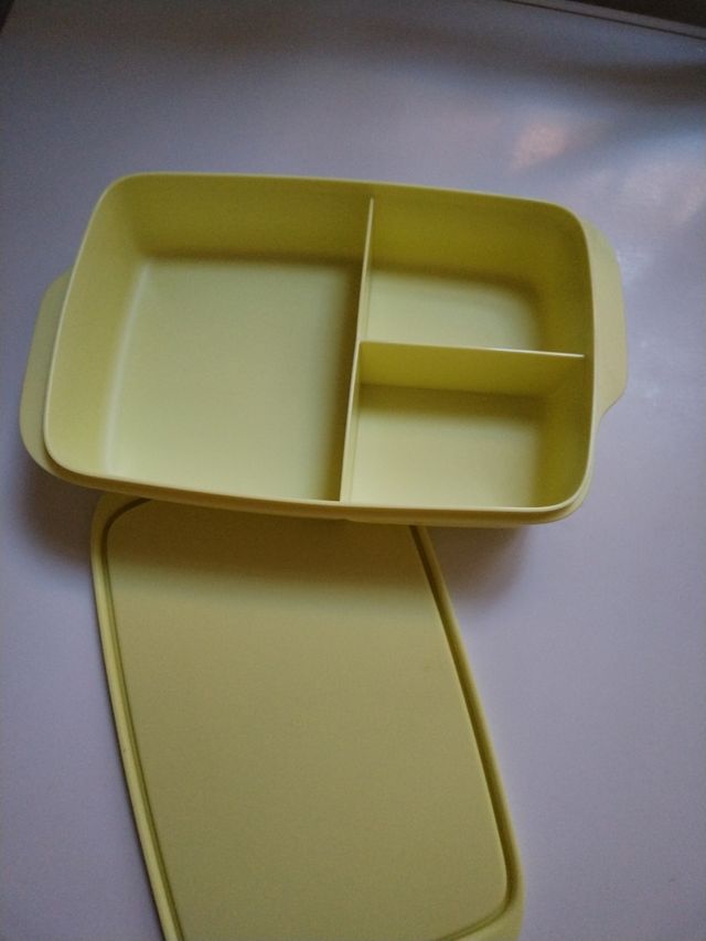 Porta alimentos capacidad 500+250+250