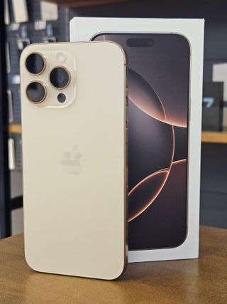 IPHONE 16 PRO MAX 256GB DORADO BATERIA 91% 