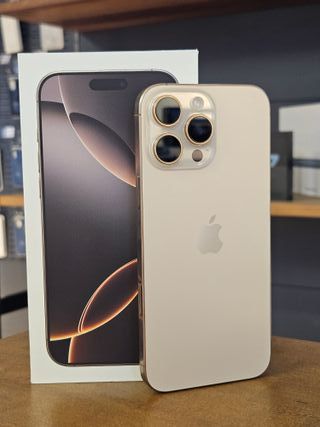 IPHONE 16 PRO MAX 256GB DORADO BATERIA 91% 