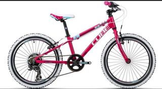 Bici Cube niña 20 pulgadas rosa 