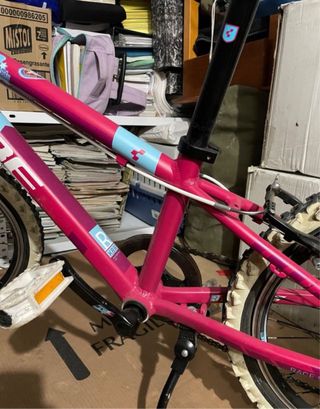 Bici Cube niña 20 pulgadas rosa 