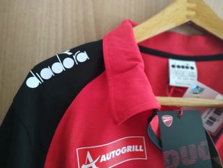 Polo autografata Marquez - Bagnaia Ducati Corse