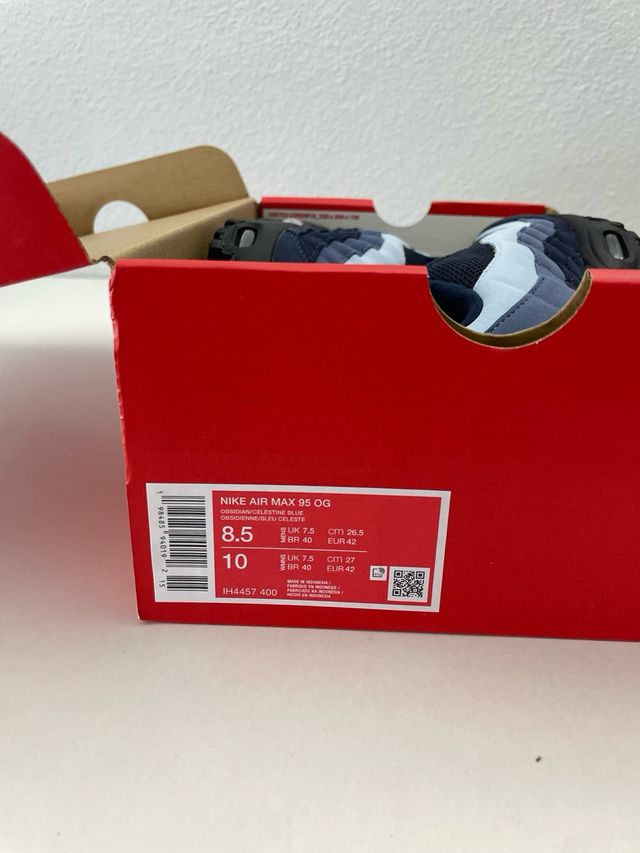 Nike Air Max 95 Big Bubble Azul Obsidiana.UE 42
