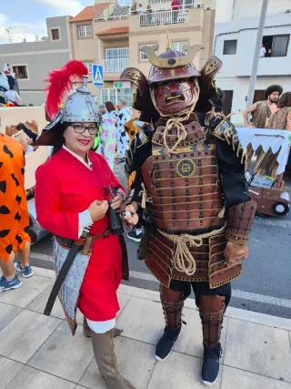 Disfraz Samurai Hecho a Mano