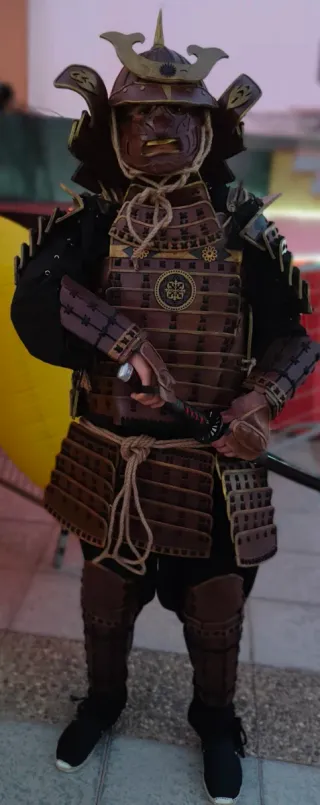 Disfraz Samurai Hecho a Mano