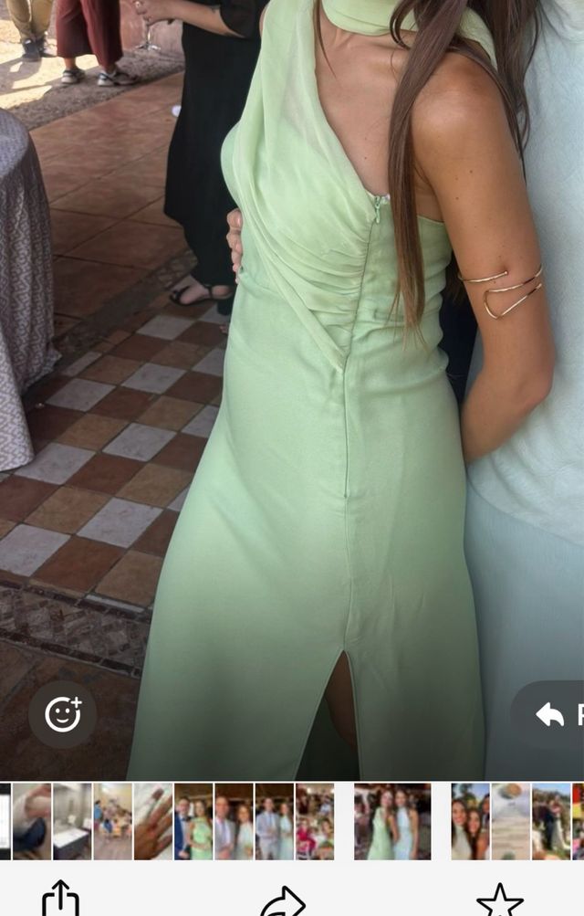 Vestido verde Lyretta Lady Pipa