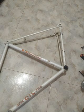 Cuadro Bicicleta Carretera CIL Blanco