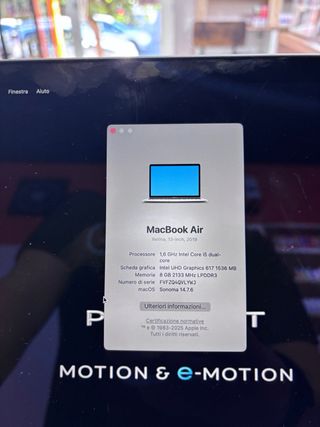 MacBook Air 2019 Grigio Argento